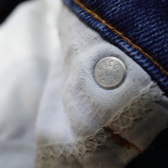 Vintage Levi's 515 Jeans 33 x 27 Blue Vintage USA Made - Picture 11 of 15